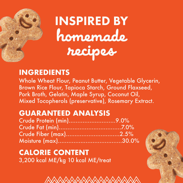 Cloud Star Buddy Biscuits Soft and Chewy Peanut Butter Dog Treats, 6oz