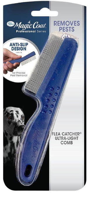 Magic Coat Ultra-Light Flea Catcher Comb with Handle