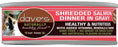 Dave's Naturally Healthy Grain Free Shredded Salmon Dinner in Gravy Canned Cat Food 5.5 oz