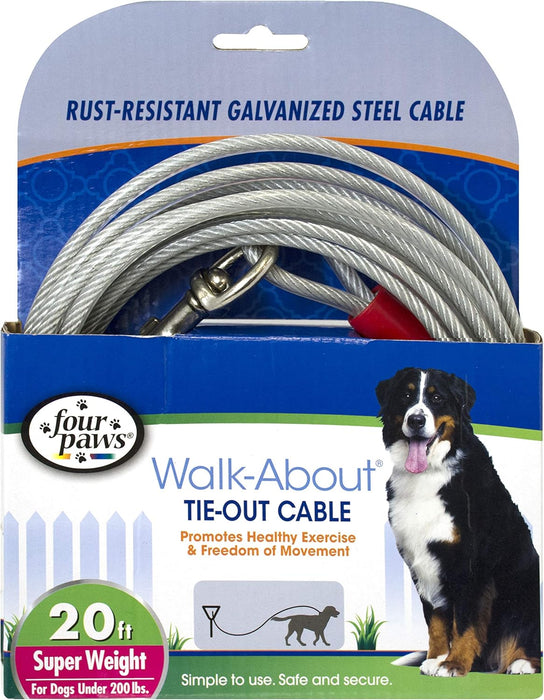 Super Tie Out Cable, 20'