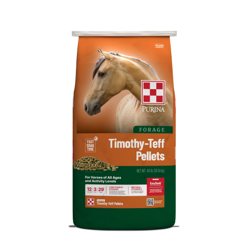 Purina® Forage Timothy-Teff Pellets, 40lbs