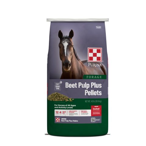 Purina® Forage Beet Pulp Plus Pellets, 40lbs