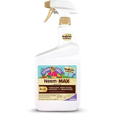 Bonide® Captain Jack's™ Neem MAX Cold Pressed Neem Oil Spray - 32oz RTU
