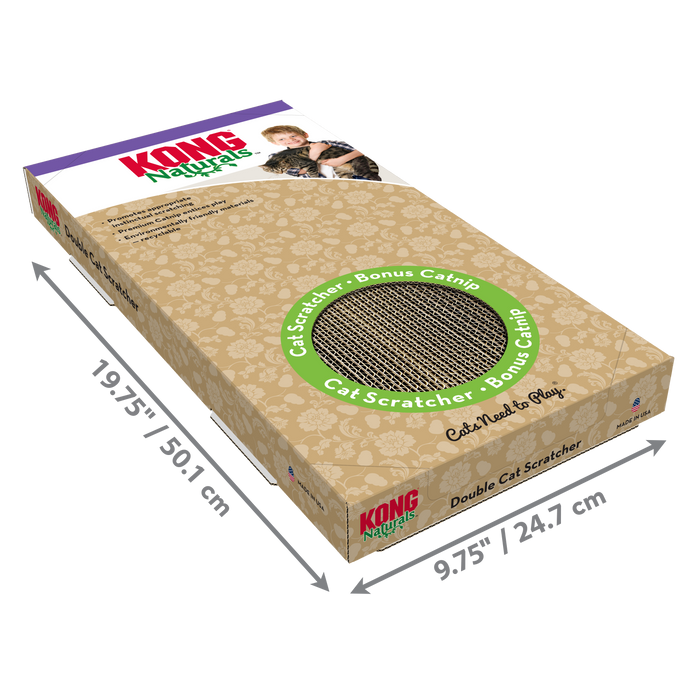 KONG Naturals Cat Scratcher Double