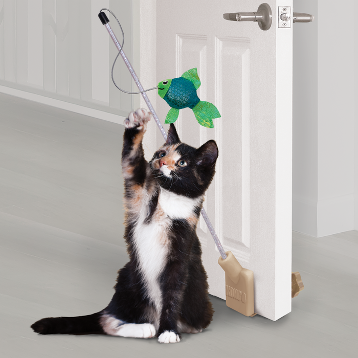 KONG Connects Angler Door Teaser Cat Toy