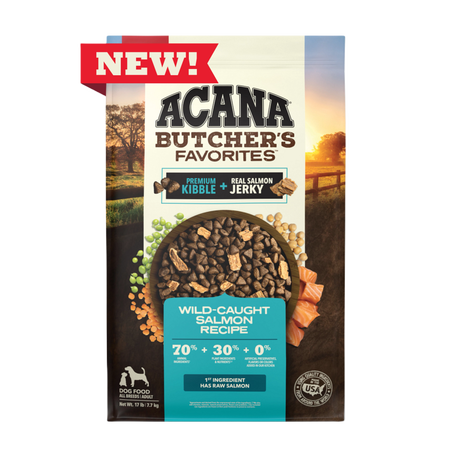 ACANA Butcher's Favorites™, Wild Caught Salmon Recipe Dry Dog Food