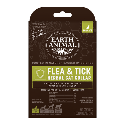 Earth Animal Nature's Protection™ Flea & Tick Herbal Collar for Cats
