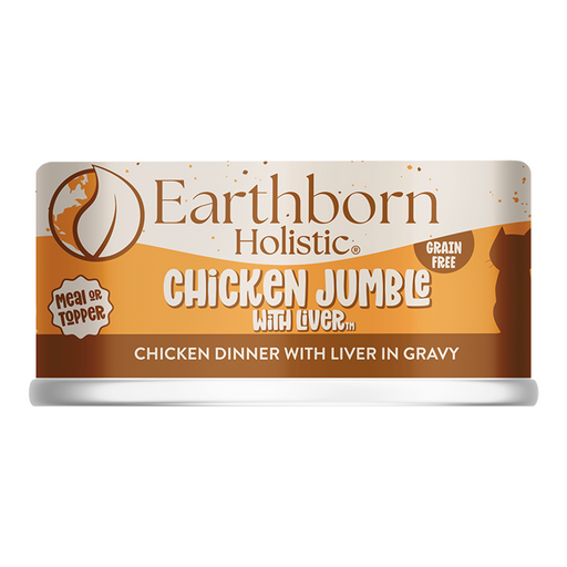 Earthborn Holistic Chicken Jumble with Liver Grain Free Canned Cat Food