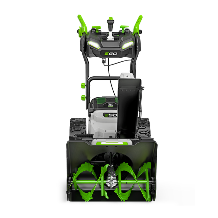 EGO POWER+ 24-Inch Two-Stage Self-Propelled Snow Blower (SNT2425) with 2 x 7.5 Ah batteries