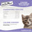 Fussie Cat Kitten Chicken with Pumpkin in Goat Milk Puree Tear & Squeeze Cat Treat, 4pk