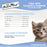 Fussie Cat Kitten Tuna with Salmon & Pumpkin in Goat Milk Puree Tear & Squeeze Cat Treat, 4pk