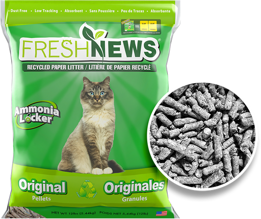 Fresh News Recycled Paper Cat Litter