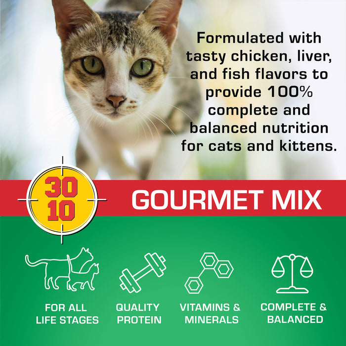 SPORTMiX Gourmet Mix Dry Cat Food