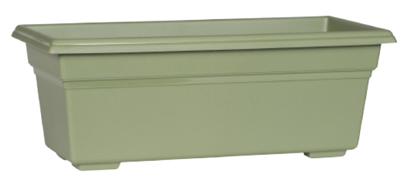 Countryside Flower Box Planter, Sage