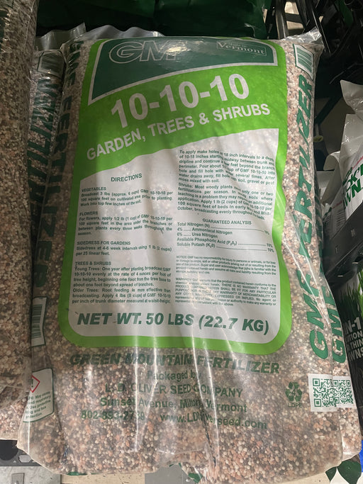 Lawn and Garden Fertilizer 10-10-10 GMC