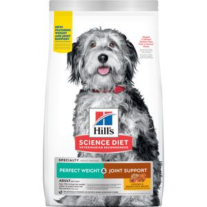 Hills Science Diet Adult Perfect Weight & Joint Support Chicken Recipe Dry Dog Food