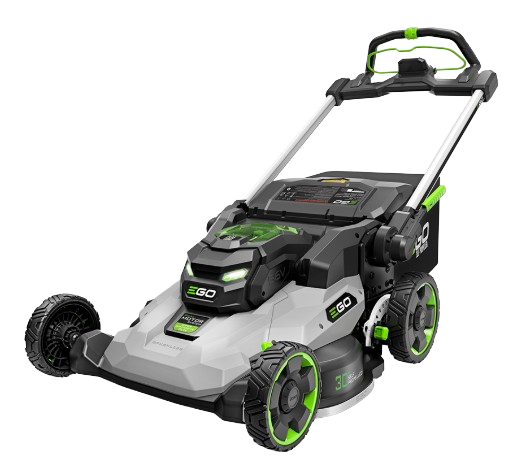 EGO 30" Wide-Cut Super Composite Deck Dual Motor Select Cut SP Lawn Mower Kit (2* 6.0Ah Batteries, Dual Port Charger)