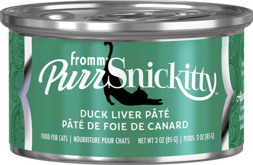 PurrSnickitty Duck Liver Pâté Wet Cat Food, 3oz