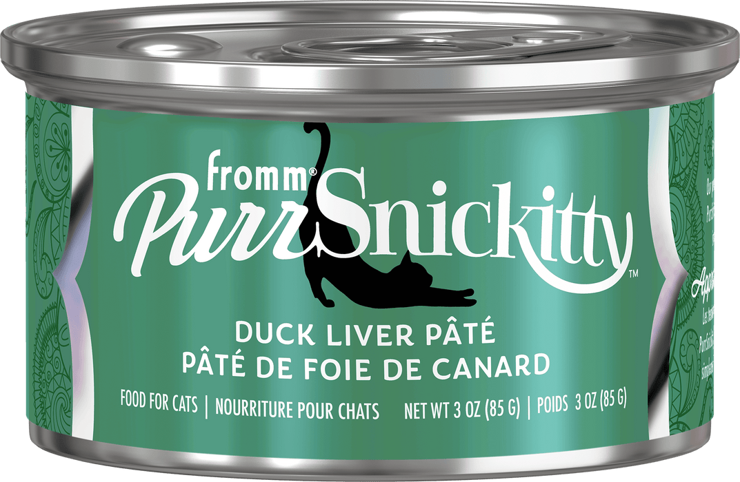 PurrSnickitty Duck Liver Pâté Wet Cat Food, 3oz