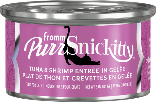 PurrSnickitty Tuna & Shrimp in Gelée Wet Cat Food, 3oz