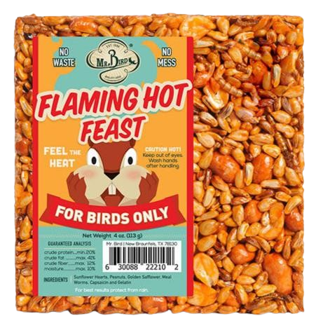 Flaming Hot Feast Seed Cake, Small 4oz