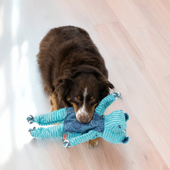 KONG Floppy Knots Jumbo Hippo, Extra Large Dog Toy