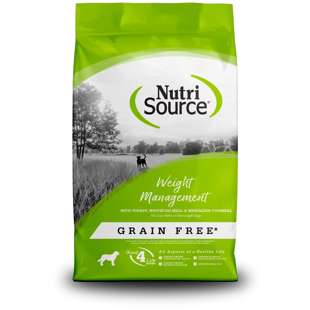 NutriSource Grain Free Weight Management Dog Kibble