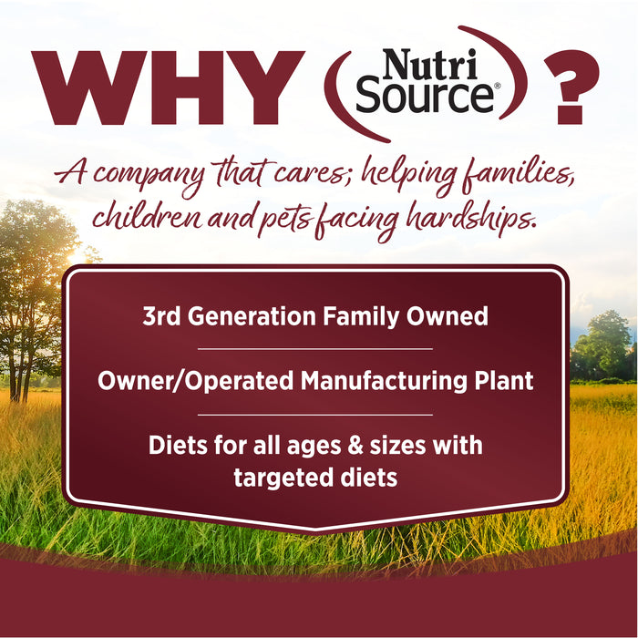NutriSource Beef & Rice Recipe Healthy Dry Dog Food