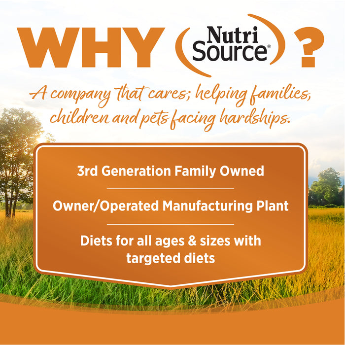 NutriSource Lamb Meal & Rice Recipe Dry Dog Food