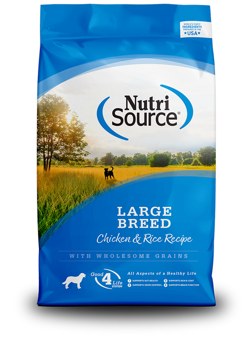 NutriSource Large Breed Adult Chicken and Rice