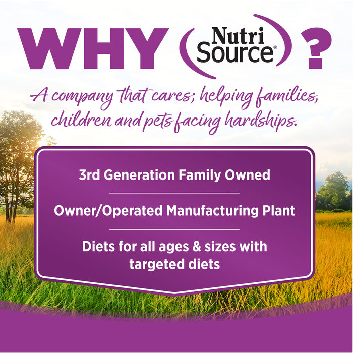 NutriSource Large Breed Puppy Recipe Healthy Puppy Food for Large Breeds Dry Dog Food