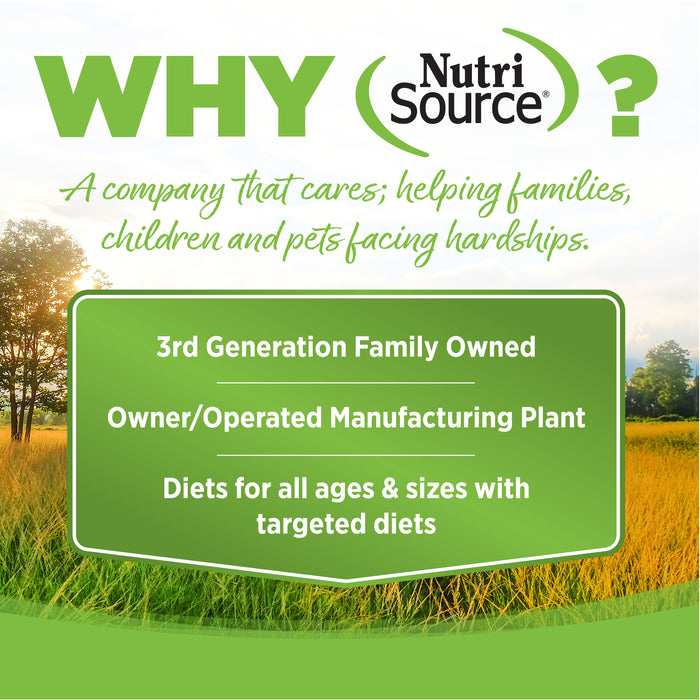 NutriSource Weight Management Recipe Healthy Weight Dry Dog Food