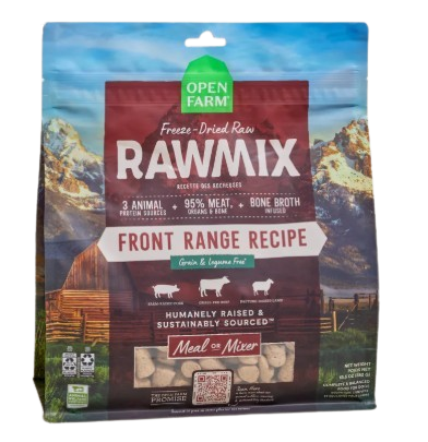 Open Farm RawMix Front Range Freeze Dried Raw Morsels Dry Dog Food, 13.5oz