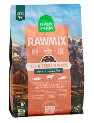 Open Farm RawMix Tide & Terrain Grain-Free Dog Kibble