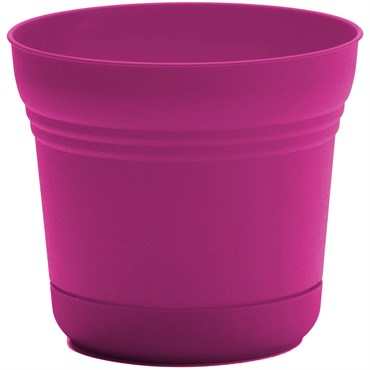 Saturn Planter - 12in - Fuchsia