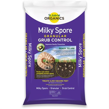 St. Gabriel Organics® Milky Spore Grub Control Spreader Mix Granules - 15lb - 5,250 sq ft coverage