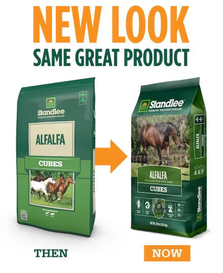 Standlee Premium Alfalfa Cubes, 40 lbs