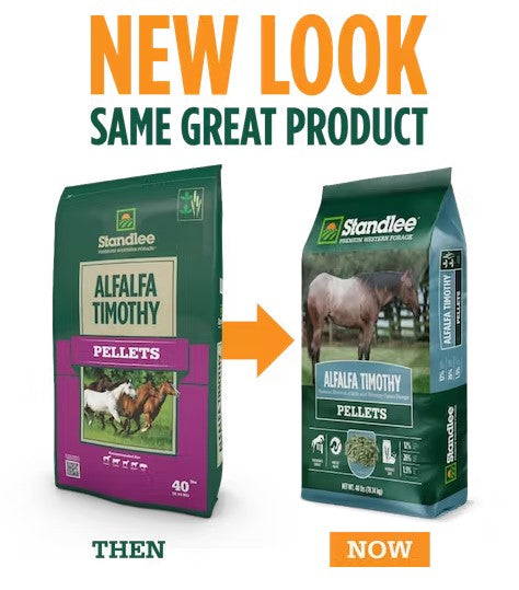 Standlee Premium Alfalfa/Timothy Pellets, 40 lbs