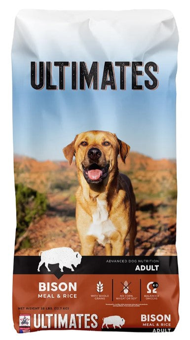Ultimates Bison Meal & Rice Dry Dog Food