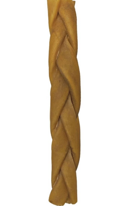 Fieldcrest Farms Bully Crunchers 12" Braid Beef Dog Chew