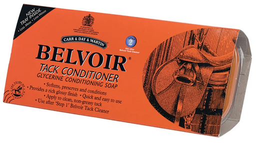 Belvoir Tack Conditioner Bar Soap with Tray