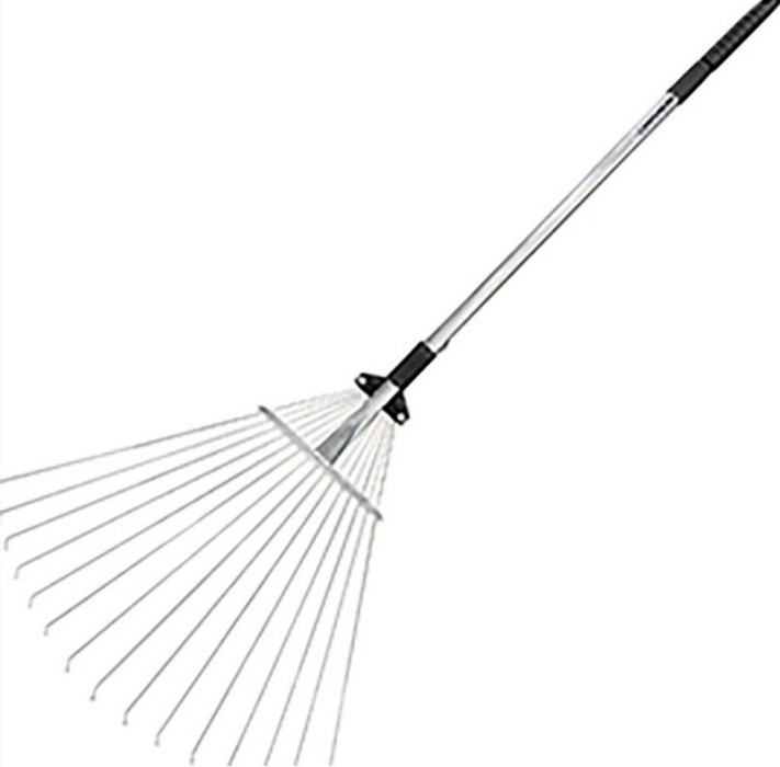 Adjustable Metal Rake with Telescopic Handle