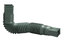 Flex A Spout 55 in. Vinyl Downspout Extension, Green