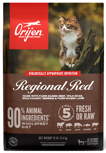 ORIJEN Grain Free Regional Red Dry Cat Food