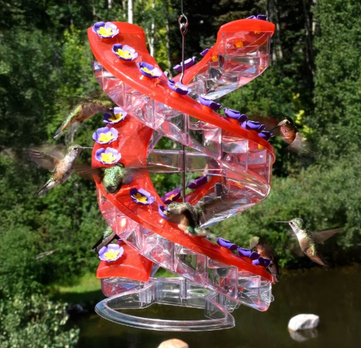 Cascade DNA 32-port Hummingbird Feeder with mix & pour pitcher, 23.5oz capacity