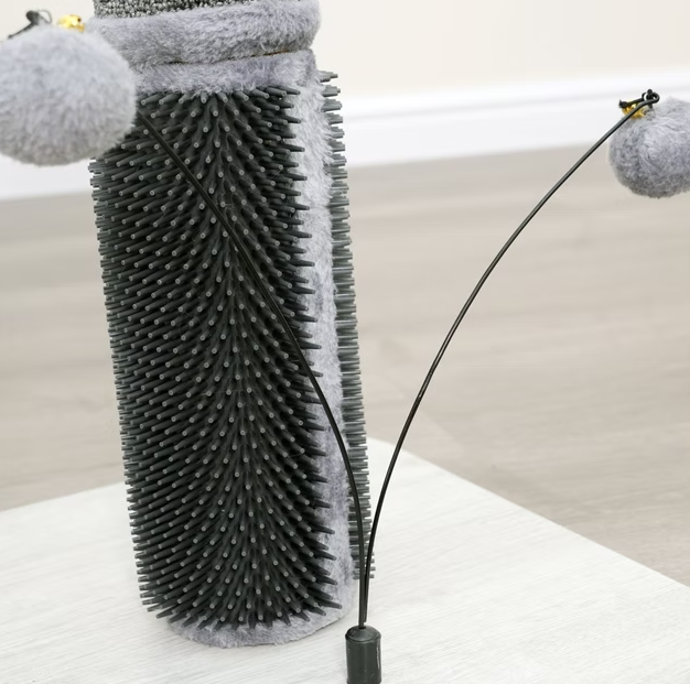 Urbane Grey Multi-Activity 24.5" Scratching Post