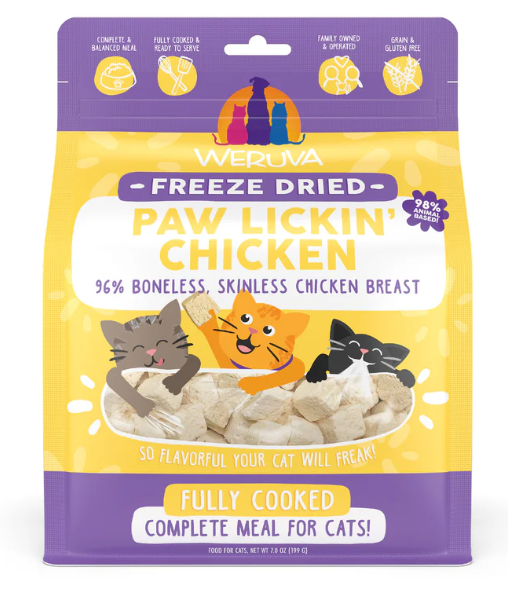 Weruva Cat Freeze Dried Paw Lickin' Chicken
