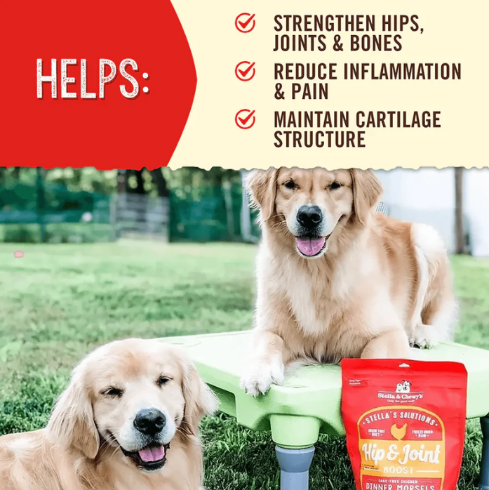 Stella & Chewy's Stella’s Solutions Hip & Joint Support for Dogs, Meal or Topper, 4.25oz