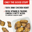 Stella & Chewy's Single Ingredient Freeze-Dried Chicken Heart Treats for Dogs, 3oz
