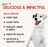 Stella & Chewy's Single Ingredient Freeze-Dried Beef Heart Treats for Dogs, 3oz